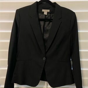 H&M Classic Black Suit Jacket